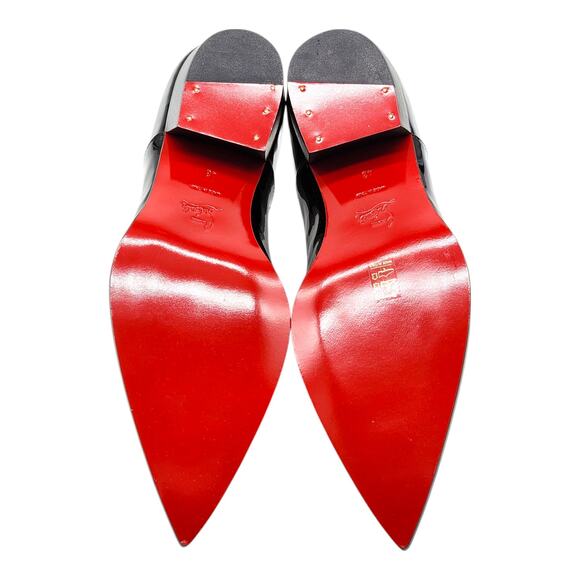Christian Louboutin Eliviss Oxford Patent Leather Shoes Black EU 43 US 10 $1545 - Picture 6 of 7